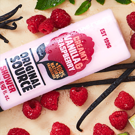 Vanilla & Raspberry Body Wash