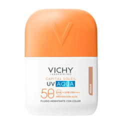 Fluide Hydratant UV Aqua Capital Soleil SPF 50 Teinte Moyenne