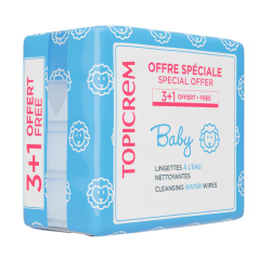 Baby Wet Wipes Coffret (3+1)