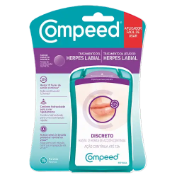 Parche CompeedÂ® Herpes Labial Calenturas Discreto Parches