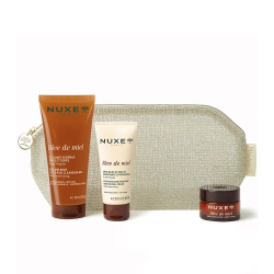 Coffret Trio Nourrissant Corps, Mains et Lèvres Nuxe Rêve de Miel