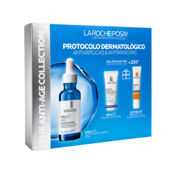 Protocole Anti-Rides & Anti-Imperfections : Hyalu B5 Suractivated  + Mela B3 Double Dose  + Anthelios UVair SPF50
