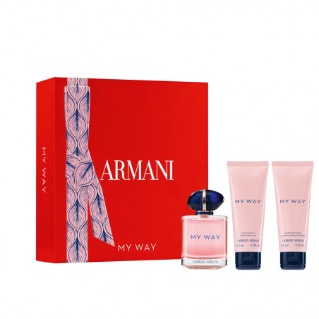 MY WAY COFFRET EDP V90 ML +G75 ML +L75 ML