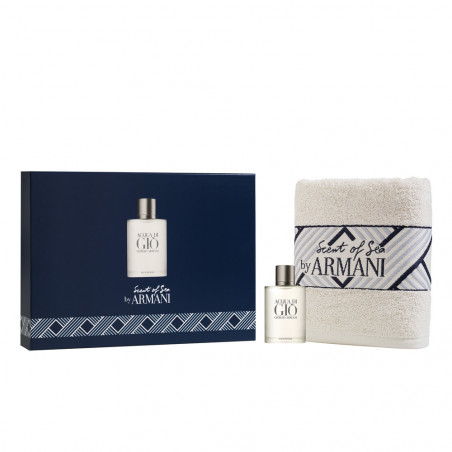 ACQUA GIO HOMME SET EDT V100+TOALLA