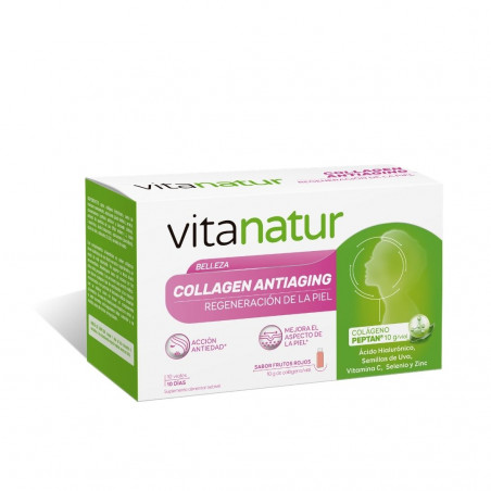 VITANATUR COLÁGENO ANTIAGING 10 VIALES