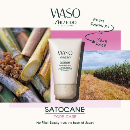 WASO SATOCANE PURIFYING SCRUB MASK 80