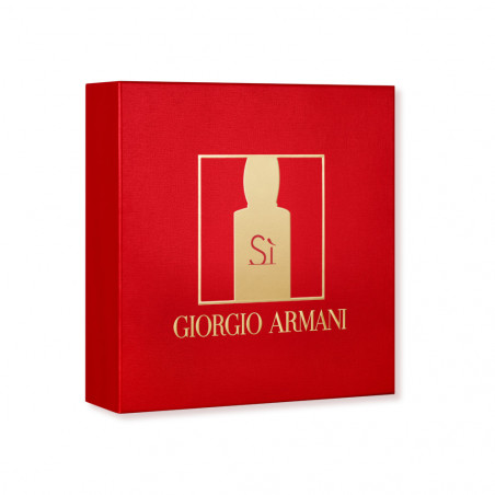 LE COFFRET SÌ DE GIORGIO ARMANI 50 ML + 15 ML +LE LAIT POUR LE CORPS 75 ML
