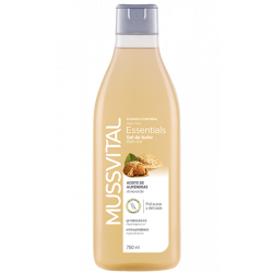 GEL DE BAIN AMANDE 750ML ESSENTIALS MUSSVITAL