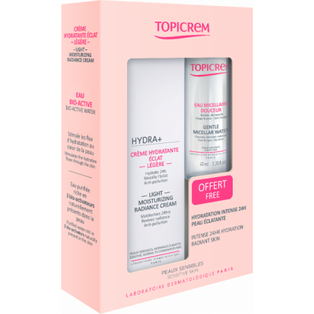 PACK TOPICREM HYDRA+  CRÈME LUMINEUSE RADIANCE