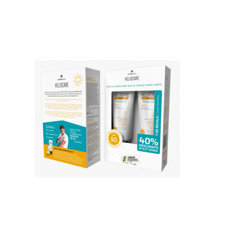 PACK SOLAR HELIOCARE 360º PEDIATRICS MINERAL 50ML + TRANSPARENT SPRAY 200ML