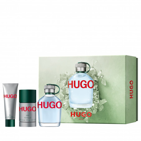 HUGO COFFRE EDT V125ML + DESODORANTE 150ML + SG 50ML