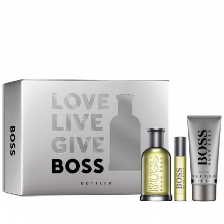 COFFRET CADEAU DE NOËL POUR HOMME POUR LUI EAU DE TOILETTE 100ML + EDT 10 ML + GEL DE DUCHA 100 ML