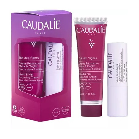 Caudalíe |  crème mains & rouge à lèvres Des Vignes à la Beauty Julia