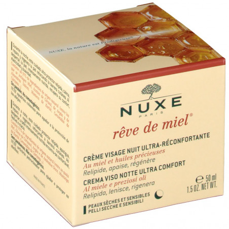 Nuxe | Crème Nuit Rêve Miel 50Ml Compra à la Beauty Julia