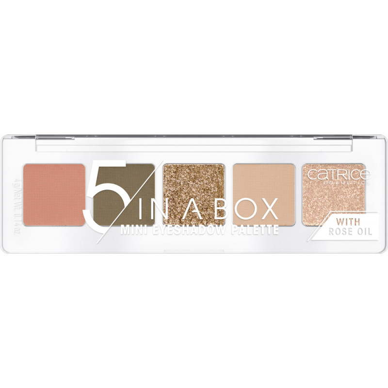 5 In A Box Mini palette d'ombres à paupières de Catrice