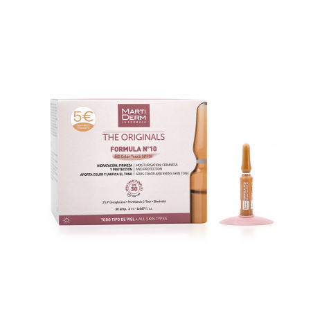 THE ORIGINALS FORMULA Nº 10 COLOUR SPF30 AMPOULES  + 5€ DE RÉDUCTION