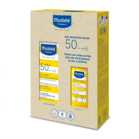 Coffret Sun Milk Spf50+