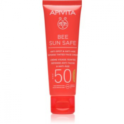 BEE SUN SAFE CRÈME ANTI-ÂGE & ANTI-TACHES SPF50 COULEUR