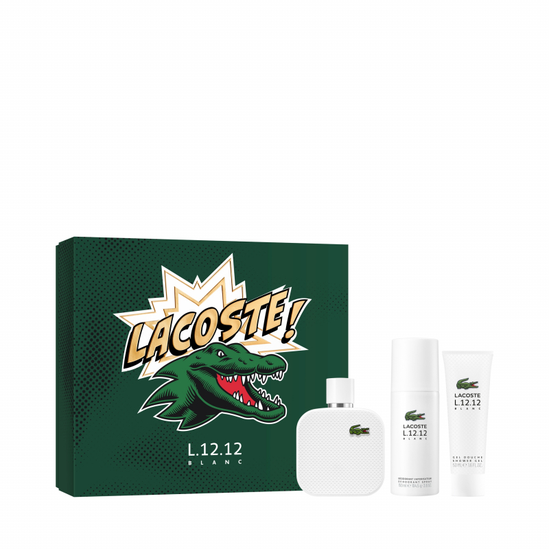 ESTUCHE LACOSTE L.12.12 BLANC DE TOILETTE | Beauty Julia