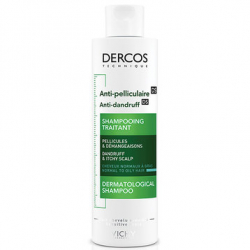 Dercos Shampooing Antipelliculaire Cheveux Normaux à Gras