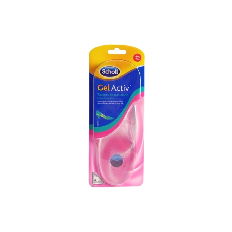 SCHOLL GEL ACTIV SEMELLE FEMME TALONS UTILISATION QUOTIDIENNE