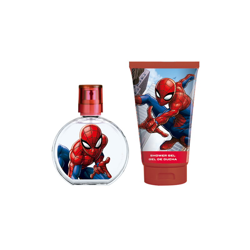 Trousse De Toilette Spiderman Marvel - Bleue, 24x14x10 Cm, Pour Garçon