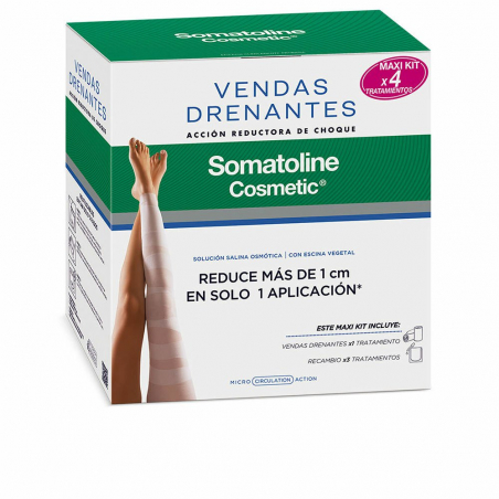 SOMATOLINE COSMÉTIQUE PANSEMENTS DRAINANTS KIT MINCEUR ACTION CHOC