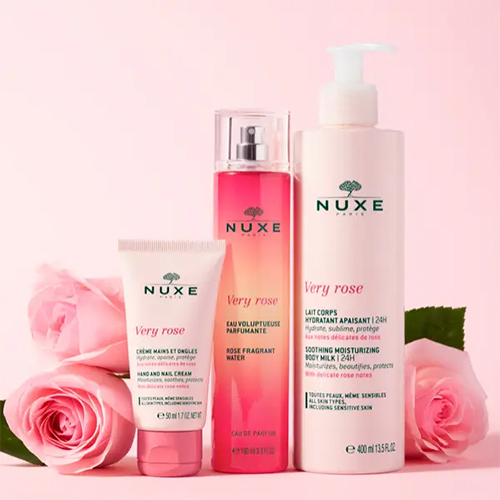 Gamme Nuxe Very Rose