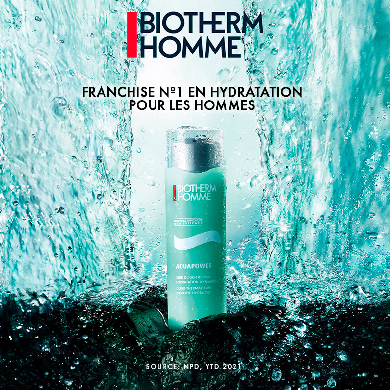 gel hydratant homme Aquapower Biotherm