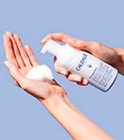 vinoperfect mousse eclat micropeeling Caudalie