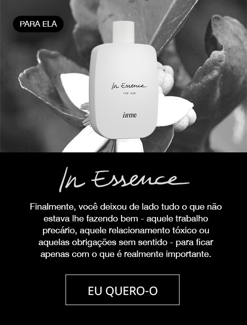 fragrância mulher In essence Inme
