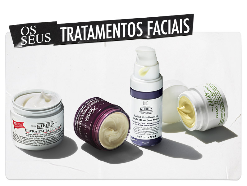 Kiehl's tratamentos faciais