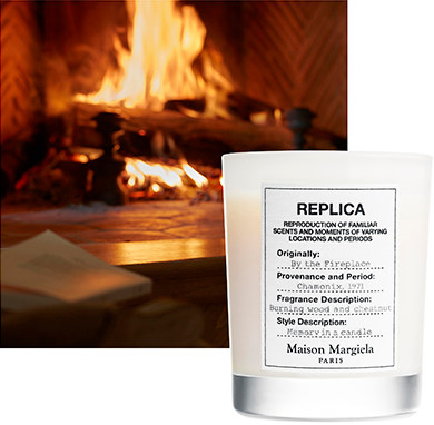 Vela Replica By the Fireplace Maison Margiela