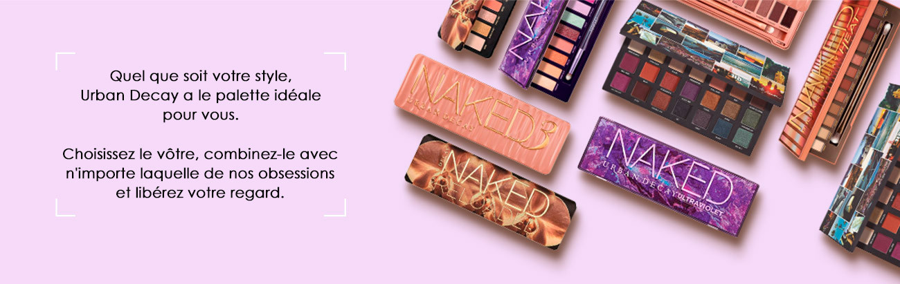 palettes d'ombres Urban Decay