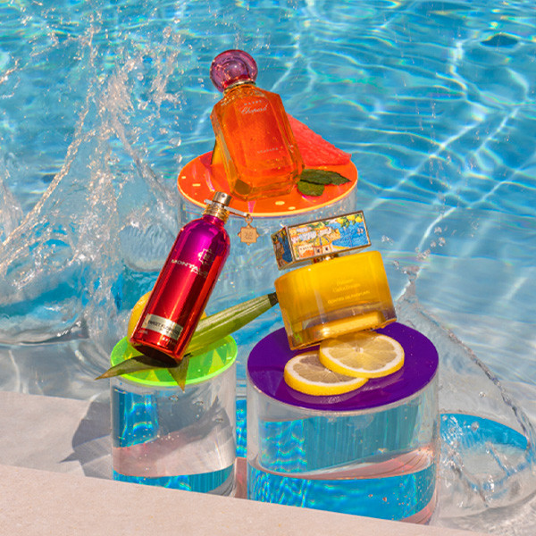 Produtos de maquiagem para festa à tarde de verão Produtos de maquiagem para festa à tarde de verão