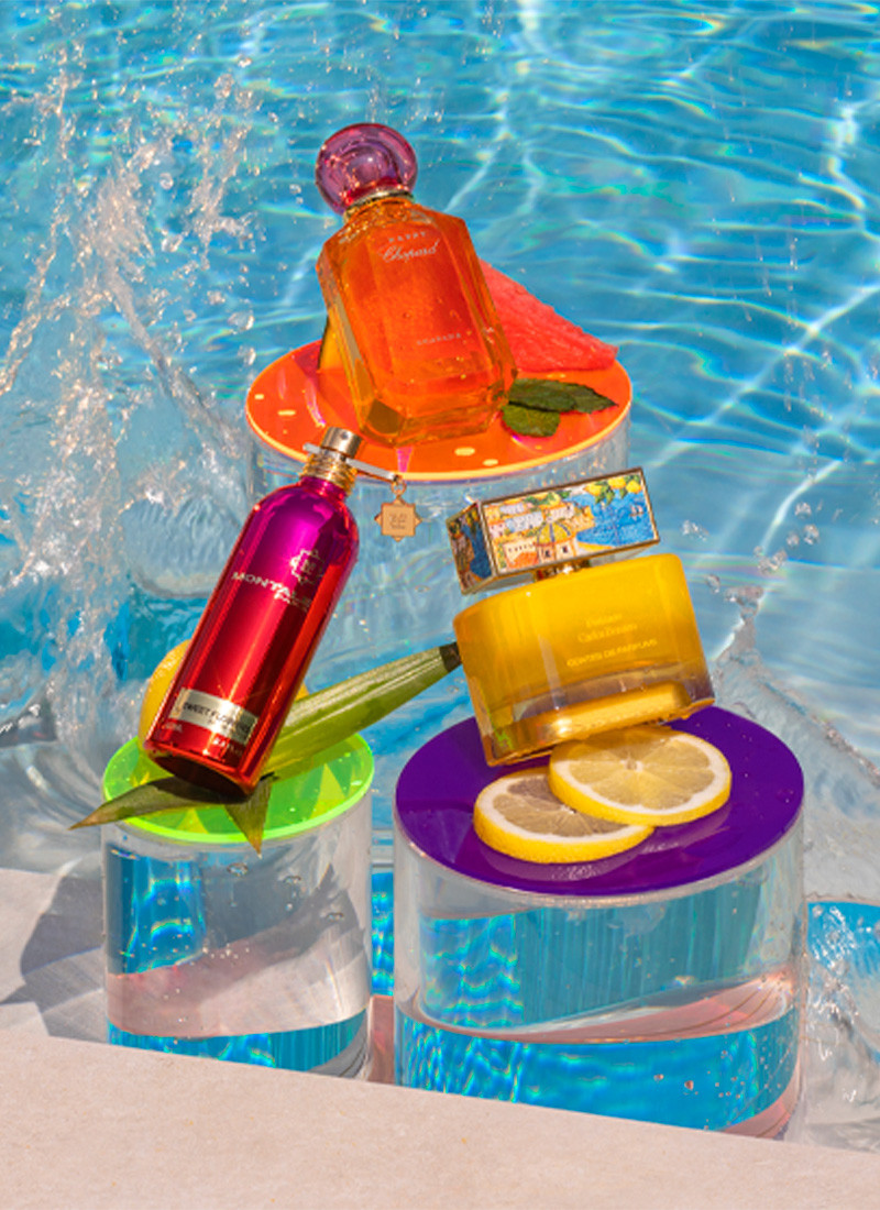 Produtos de maquiagem para festa à tarde de verão Produtos de maquiagem para festa à tarde de verão