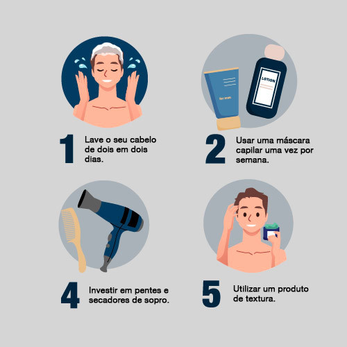 Cabelo forte e saudável