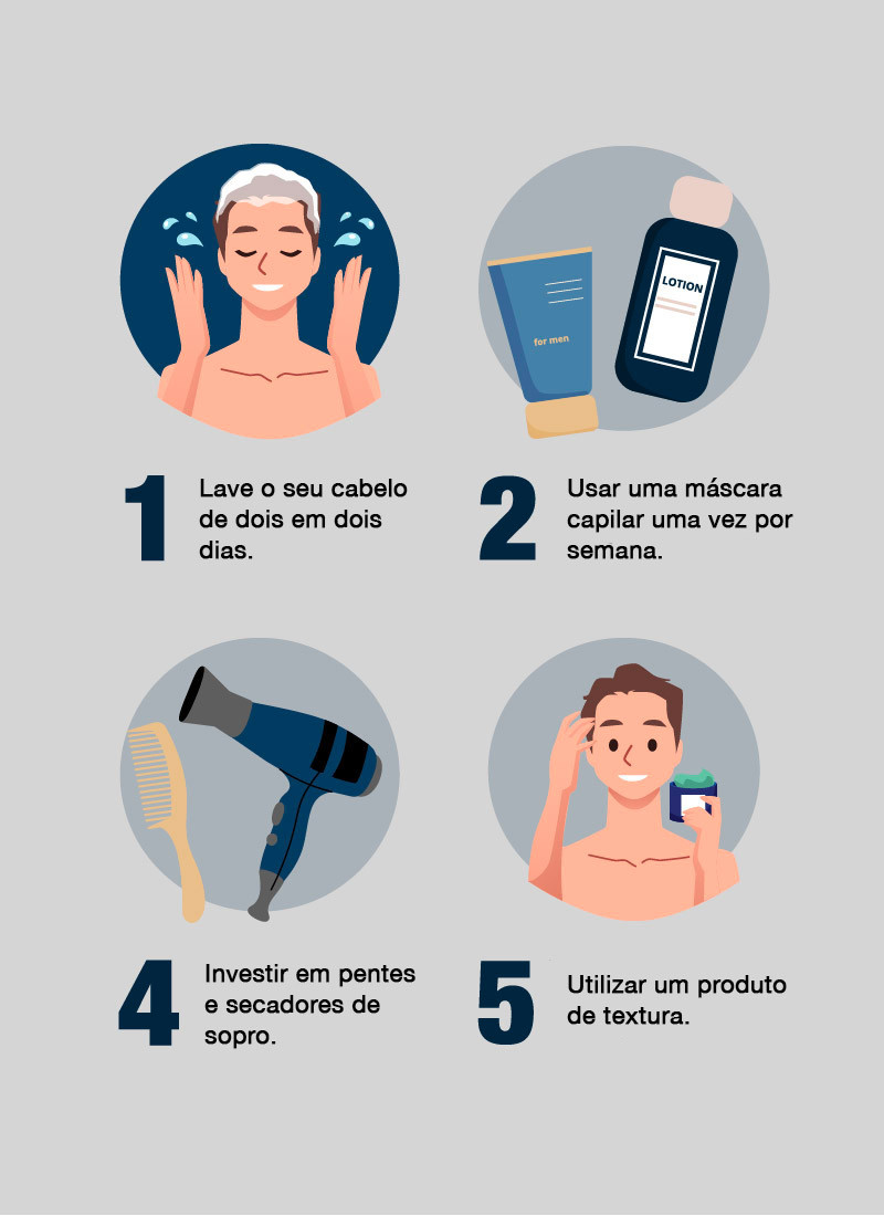 Cabelo forte e saudável