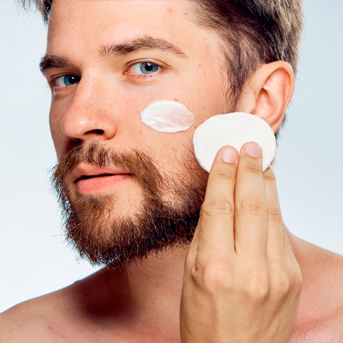 Rotina de pele seca homens