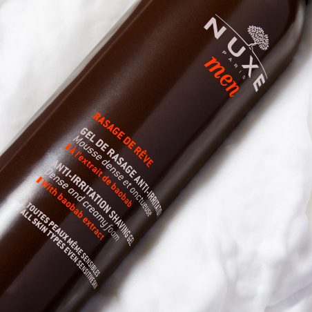 NUXE MEN GEL À RASER ANTI-IRRITATION 150ML