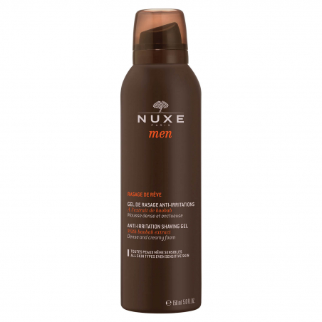 NUXE MEN GEL À RASER ANTI-IRRITATION 150ML