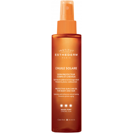L'HUILE SOLAIRE SOIN PROTECTEUR CORPS ET CHEVEUX - SOLEIL FORT