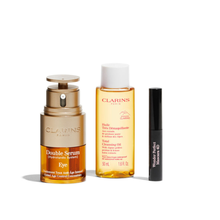 SET CLARINS DOUBLE SERUM OCCHI