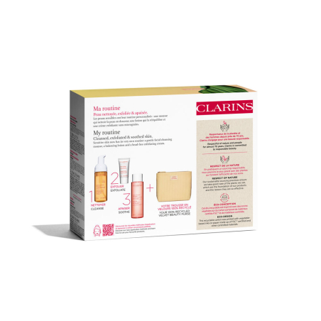 SET MOUSSE NETTOYAGE DES PEAUX SENSIBLES