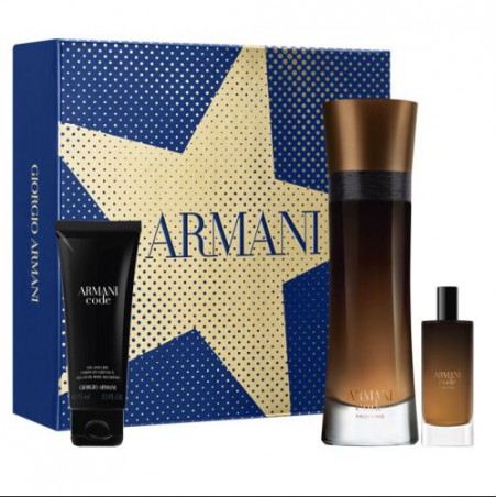 CODE HOMME PROFUMO Estuche Eau De Parfum 110ml + Mini 15ml + Gel 75ml