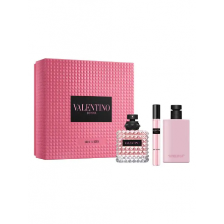 DONNA BORN IN ROMA Estuche Eau de Parfum 100ml + 15ml +Body milk