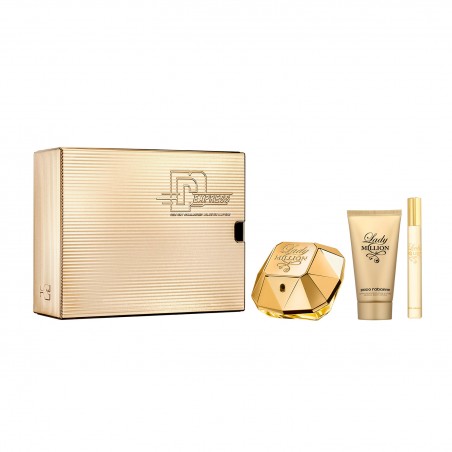 COFRE Lady Million EDP V.50ml + Body Lotion 75ml + Mini 10ml