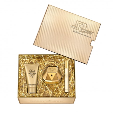 COFRE Lady Million EDP V.50ml + Body Lotion 75ml + Mini 10ml