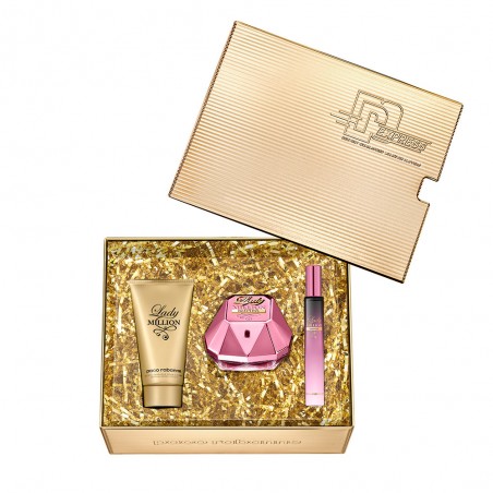 COFRE Lady Million Empire EDP V.50ml + Body Lotion 75ml + Mini 10ml