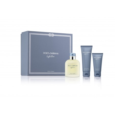 COFRE D.G. Homme Light Blue EDT V.125ml + After Shave Balm 75ml + Shower Gel 50ml
